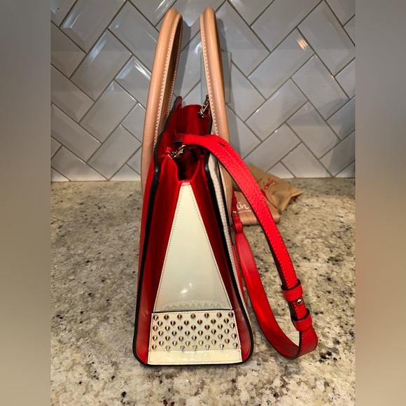 Christian Louboutin Paloma Kraft Medium Tote - Picture 9 of 16